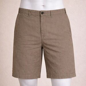 Jachs NY Bleecker Fit Men's Linen Blend Shorts Size 36